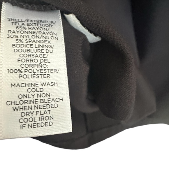 Ann Taylor LOFT Black Short A line Dress in Women’s 6 petite - Picture 12 of 13